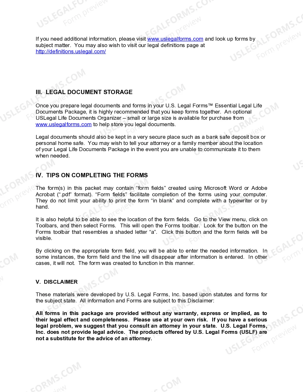 Preview Georgia Essential Legal Life Documents for Baby Boomers