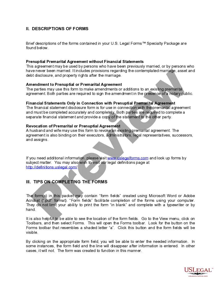 Get Georgia Premarital Agreements Package Preview Georgia Premarital Agreements Package