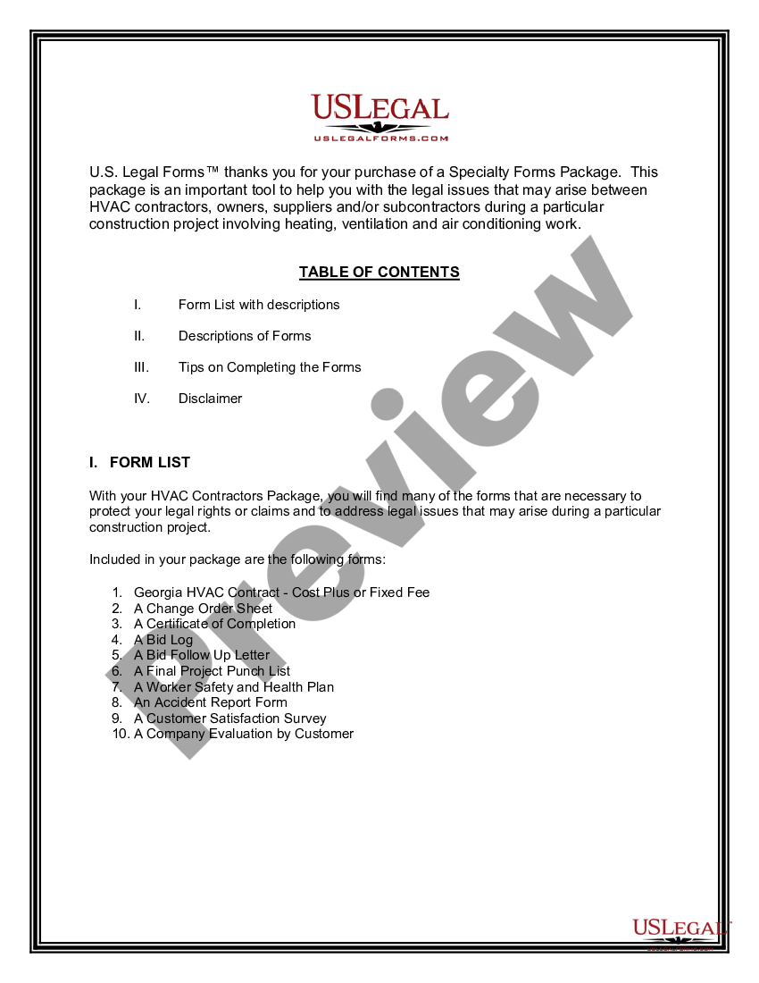 Hvac License Without A Lot US Legal Forms