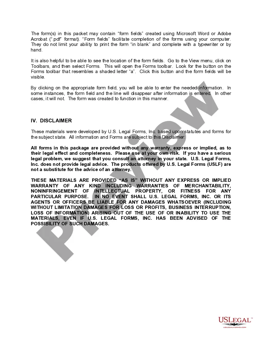 Preview Georgia Construction or Mechanics Lien Package - Corporation or LLC