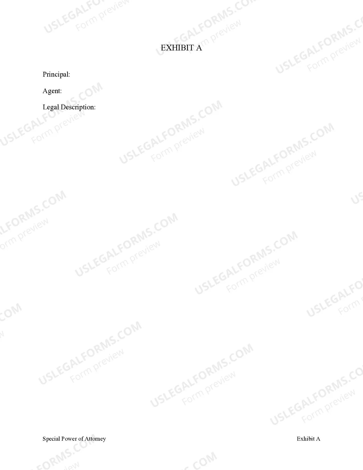 Preview Special or Limited Power of Attorney for Real Estate Sales Transaction By Seller