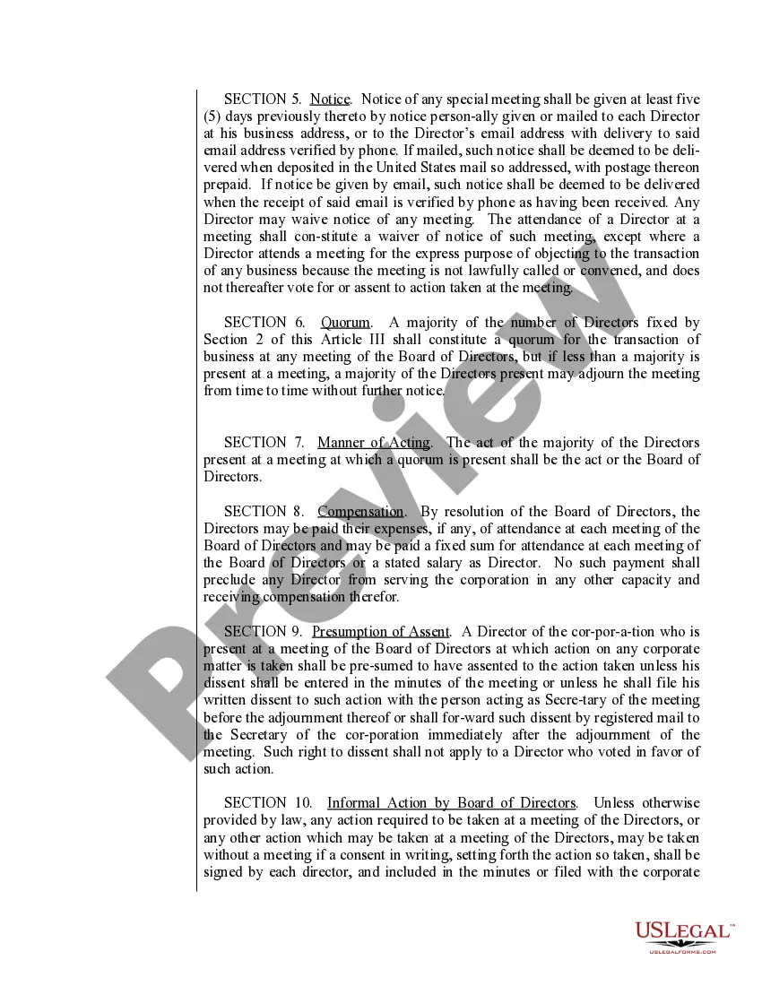 Get Sample Bylaws for a Georgia Professional Corporation Preview Sample Bylaws for a Georgia Professional Corporation