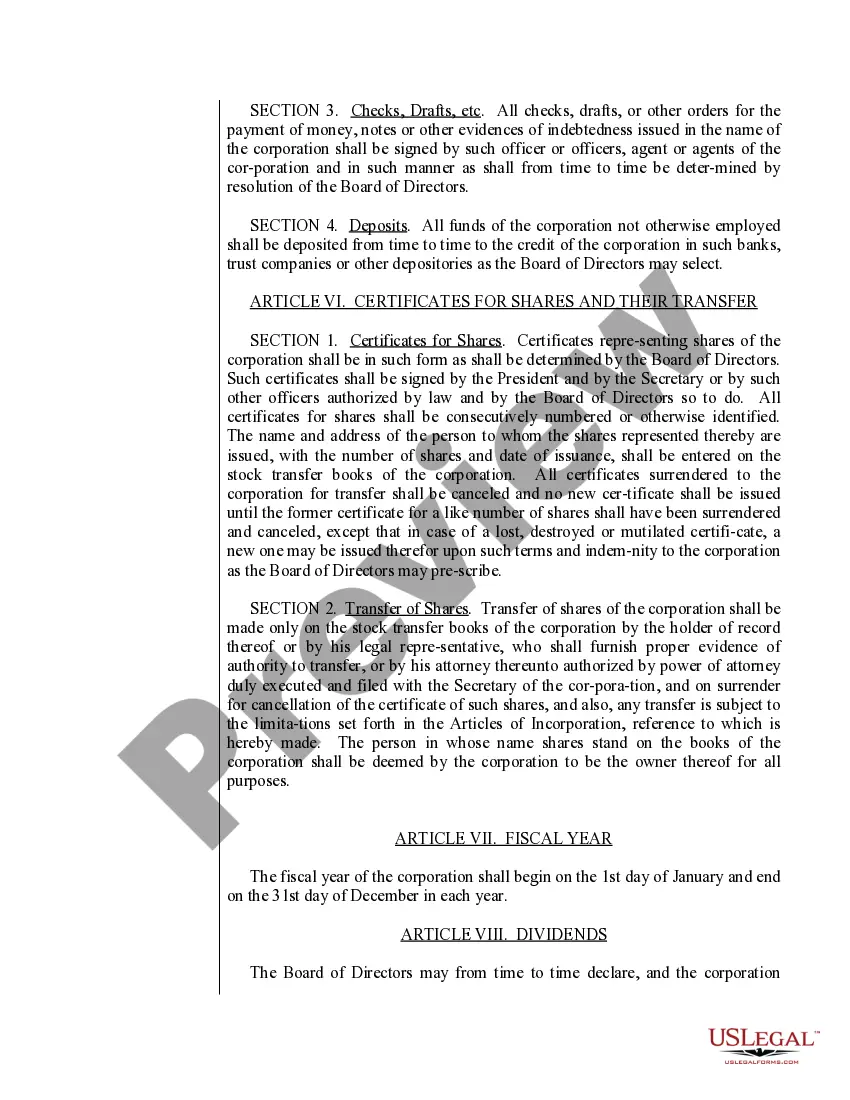 Get Sample Bylaws for a Georgia Professional Corporation Preview Sample Bylaws for a Georgia Professional Corporation