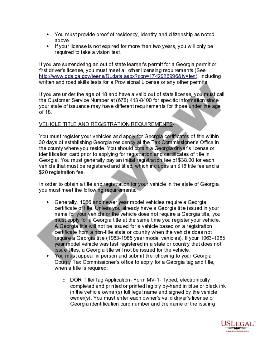 Get New Resident Guide Preview New Resident Guide