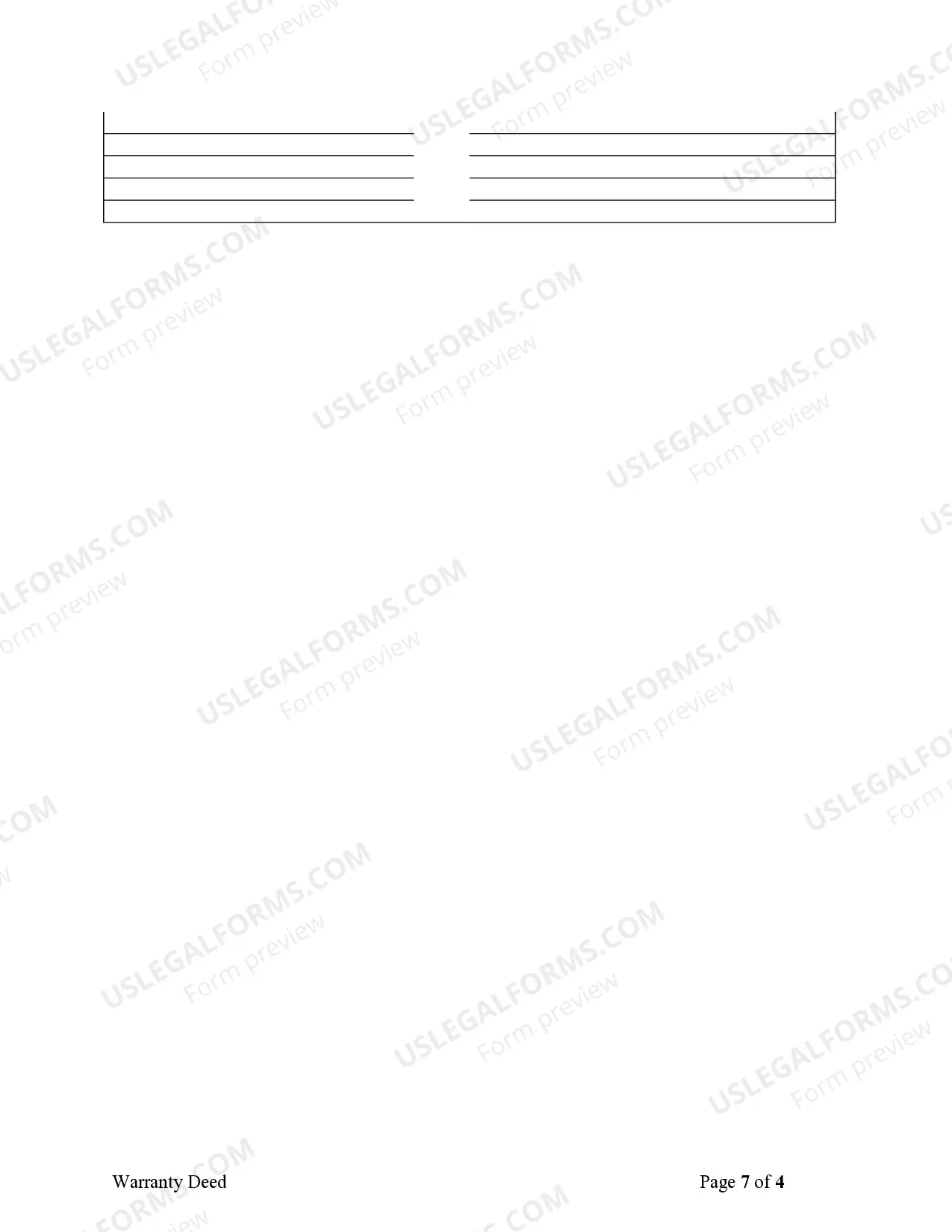 Preview Warranty Deed for Parents to Child with Reservation of Life Estate