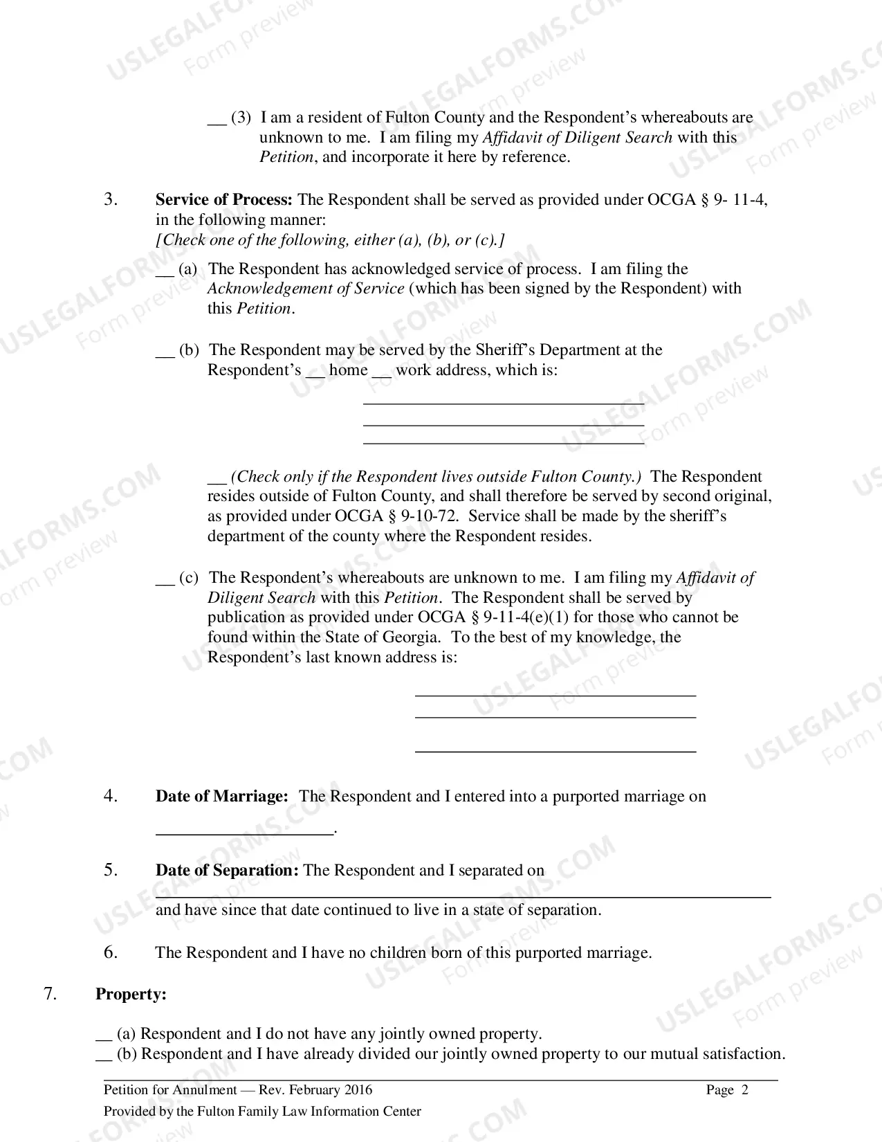 Preview Verification (For Petition For Annulment)