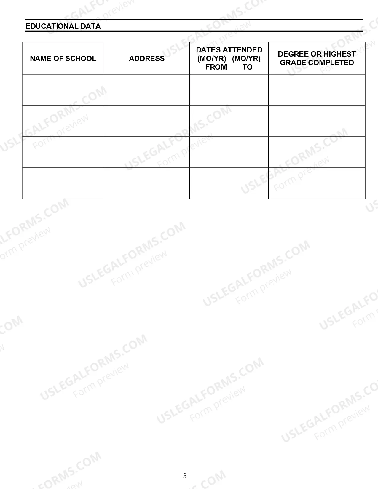 Preview New Rehab Supplier Registration