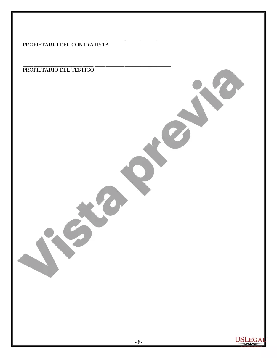 Preview Contrato HVAC para contratista