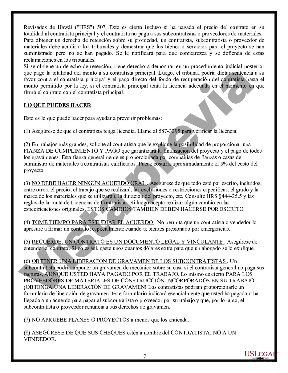 Preview Contrato de paisajismo para contratista