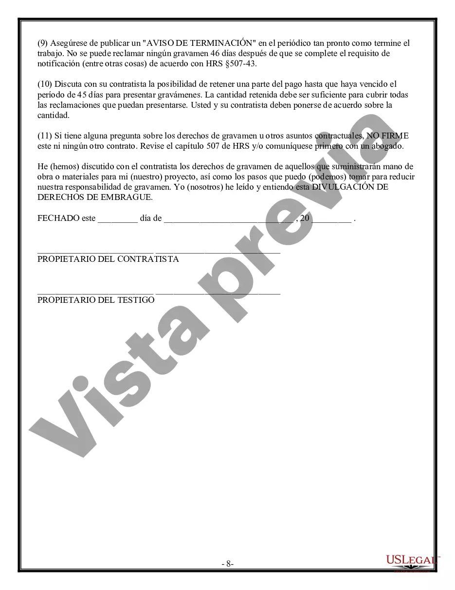 Preview Contrato de paisajismo para contratista