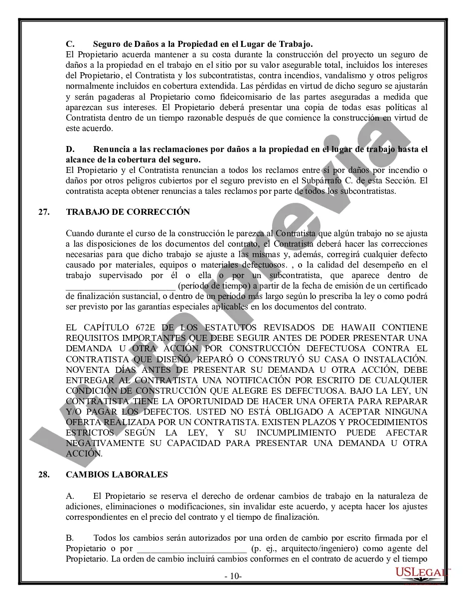 Preview Contrato Comercial para Contratista