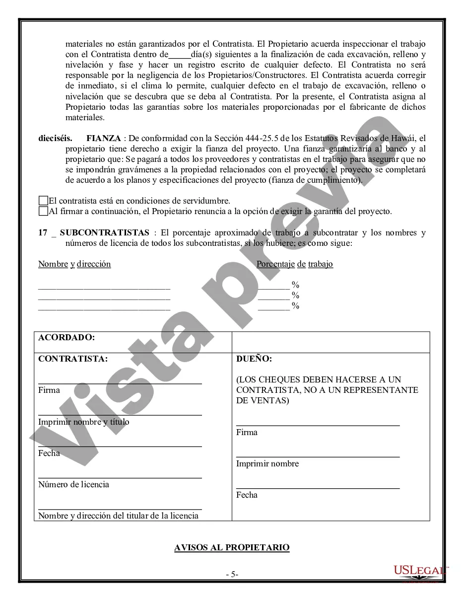 Preview Contrato de excavadora para contratista