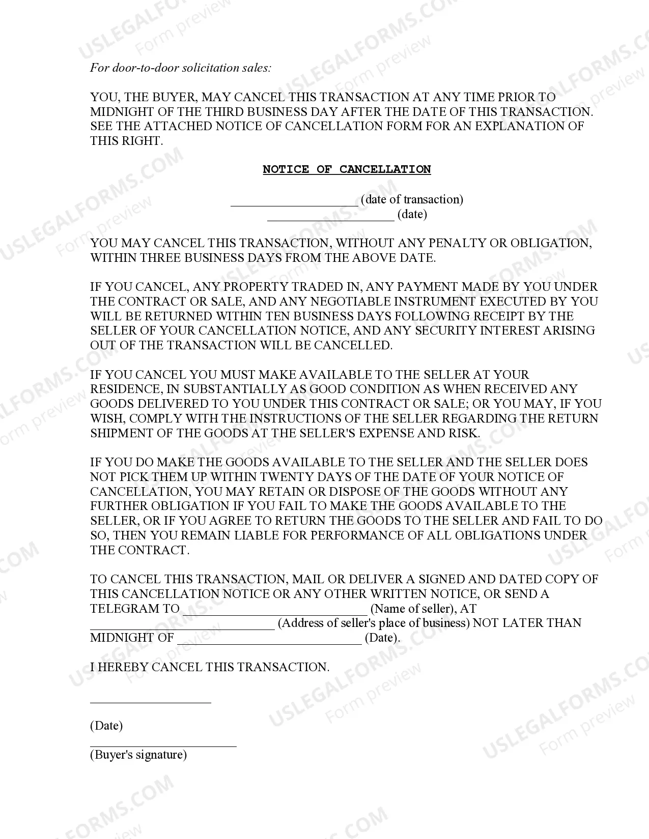 Preview Demolition Contract for Contractor