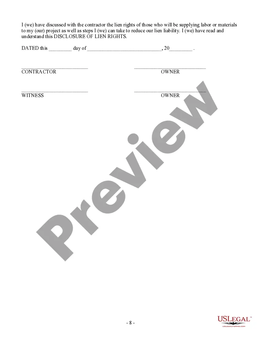 Preview Framing Contract for Contractor