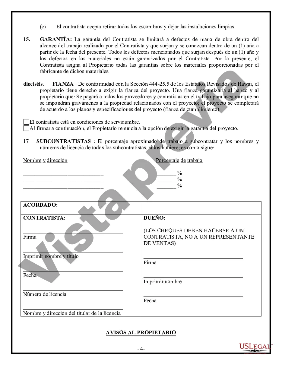 Preview Contrato de Seguridad para Contratista