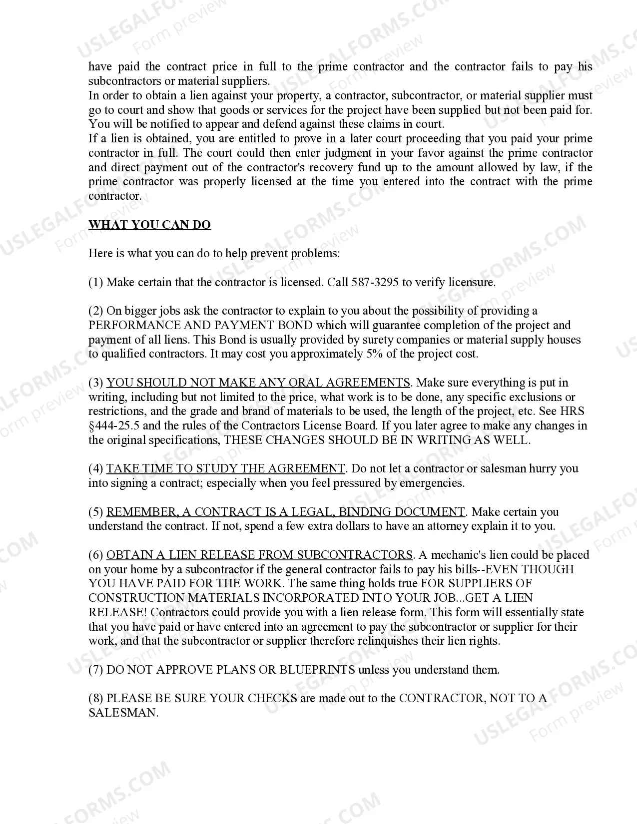 Preview Refrigeration Contract for Contractor