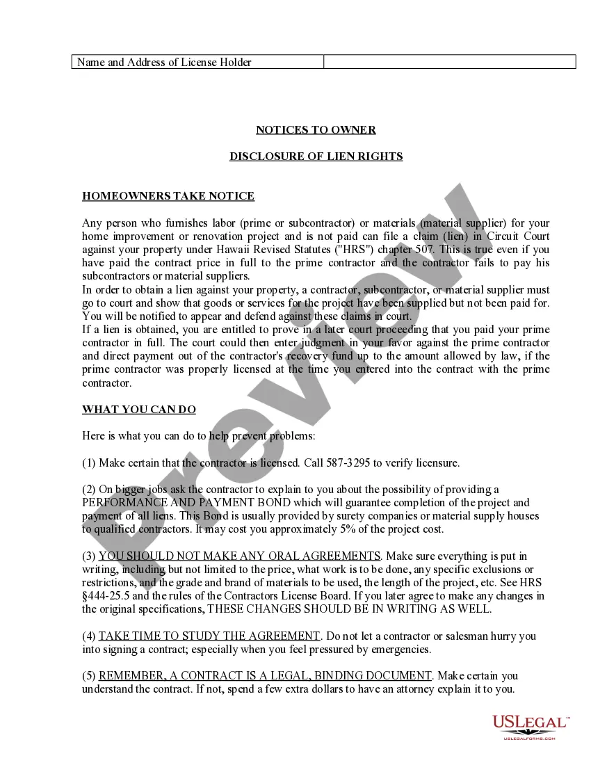 Preview Foundation Contract for Contractor