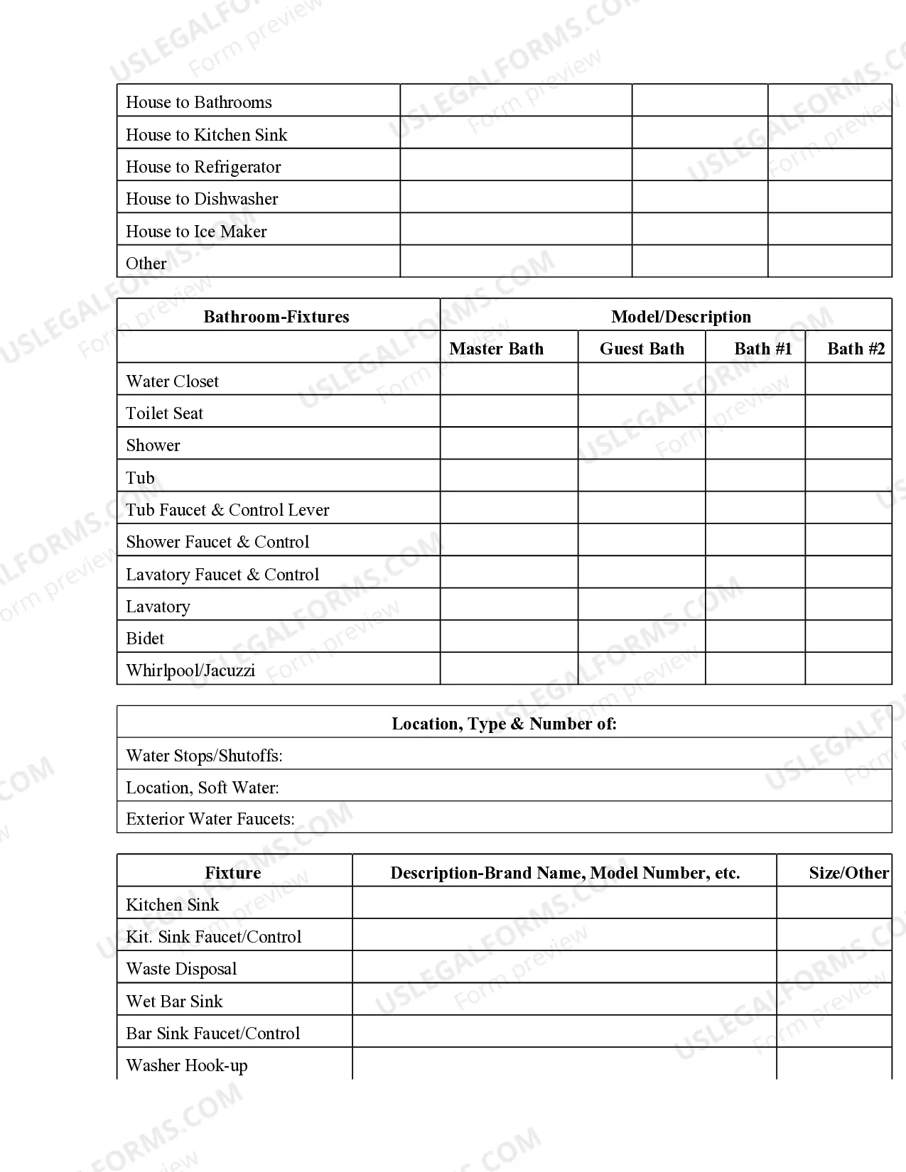 Preview Plumbing Contract for Contractor