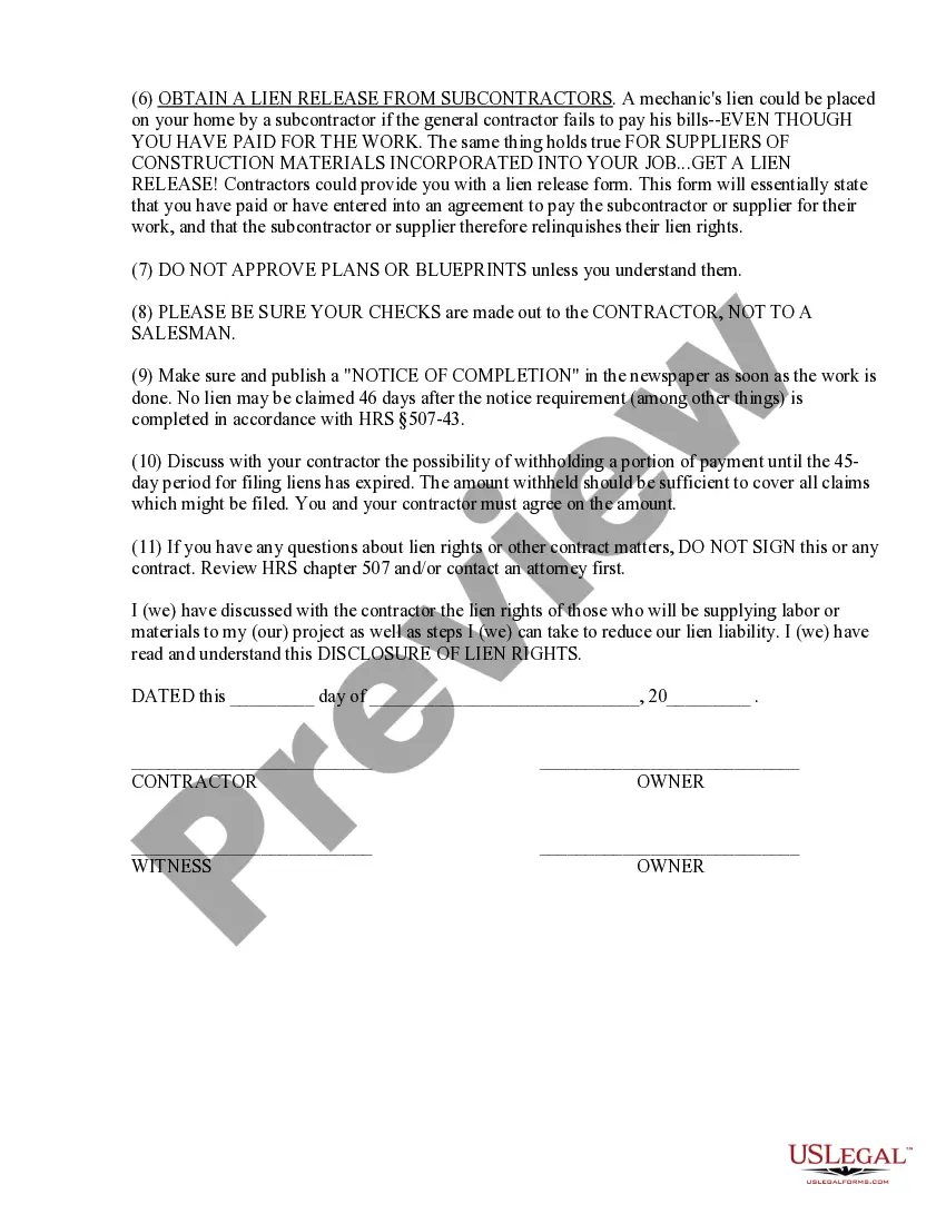 Preview Electrical Contract for Contractor