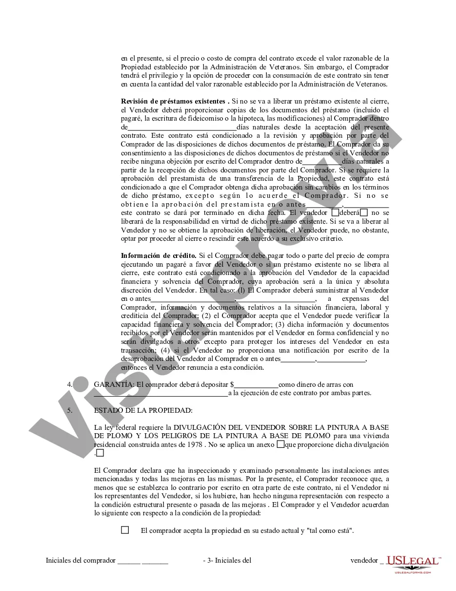 Preview Contrato de Compraventa de Bienes Inmuebles sin Corredor para Acuerdo de Venta de Casa Residencial