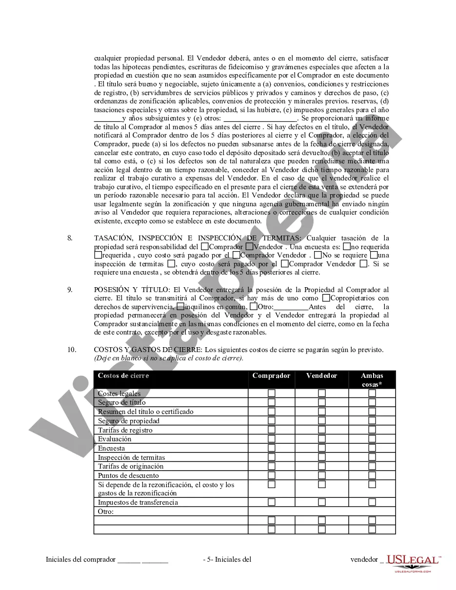 Preview Contrato de Compraventa de Bienes Inmuebles sin Corredor para Acuerdo de Venta de Casa Residencial