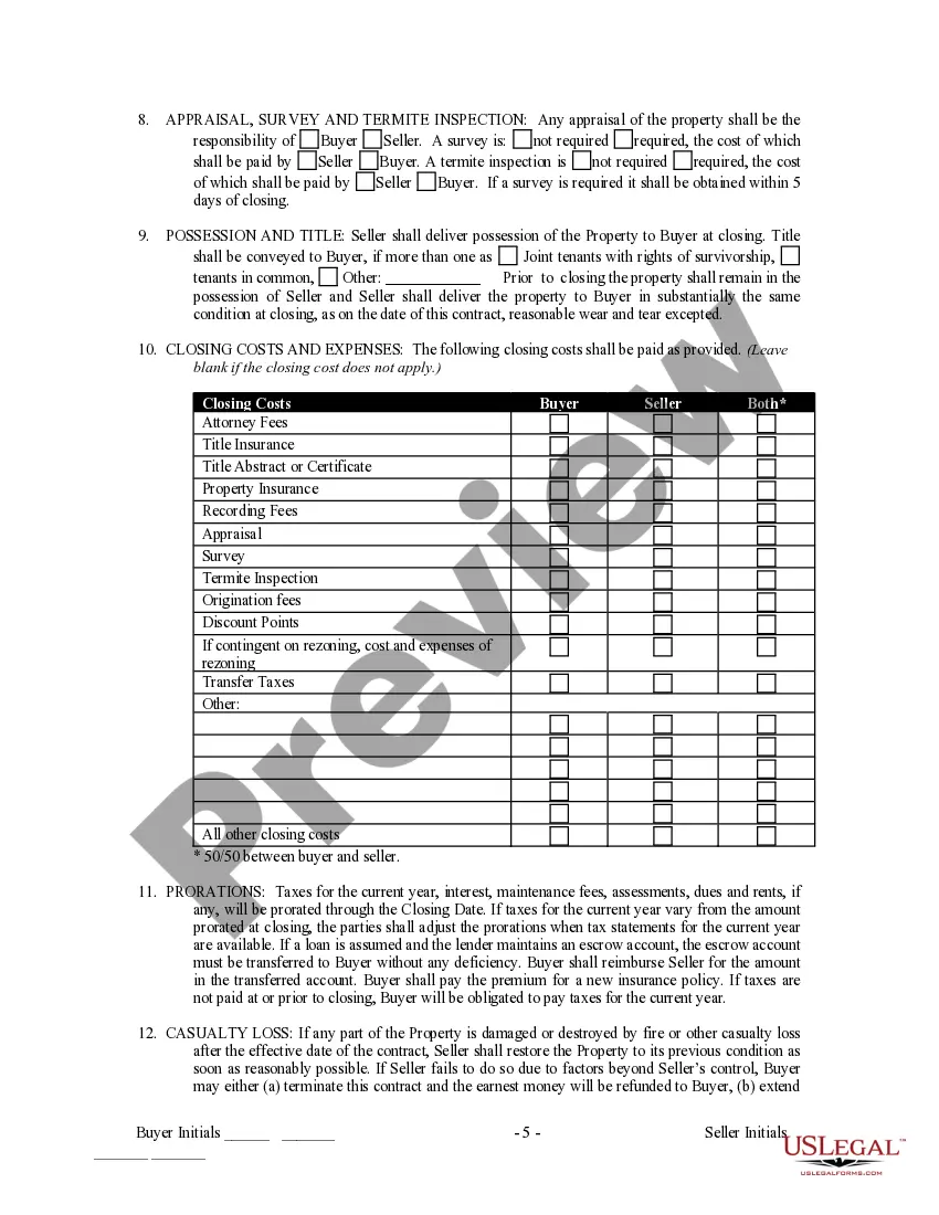 Get Contract for Sale and Purchase of Real Estate with No Broker for Residential Home Sale Agreement Preview Contract for Sale and Purchase of Real Estate with No Broker for Residential Home Sale Agreement