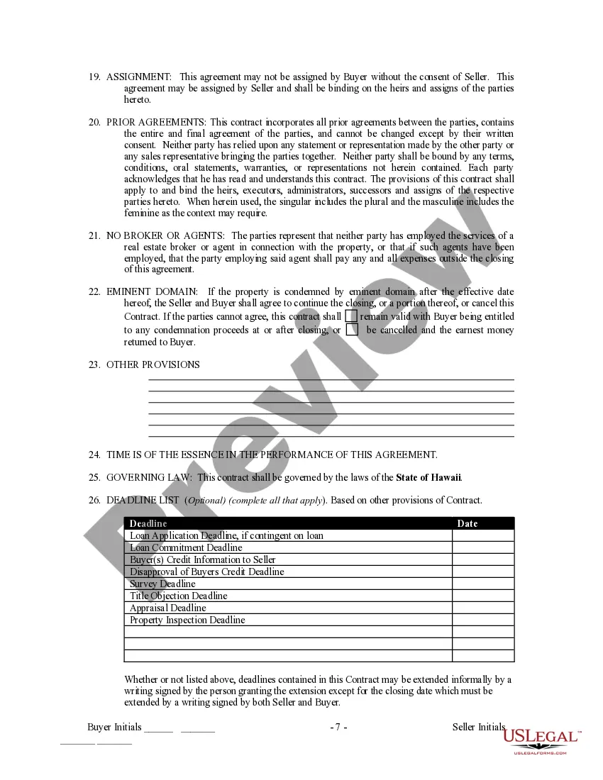 Get Contract for Sale and Purchase of Real Estate with No Broker for Residential Home Sale Agreement Preview Contract for Sale and Purchase of Real Estate with No Broker for Residential Home Sale Agreement