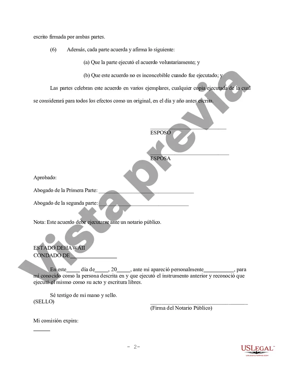 Preview Revocación del Acuerdo Prematrimonial o Prenupcial