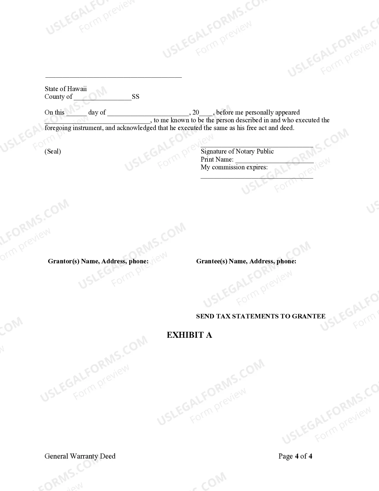 Preview Warranty Deed from Individual to Husband and Wife