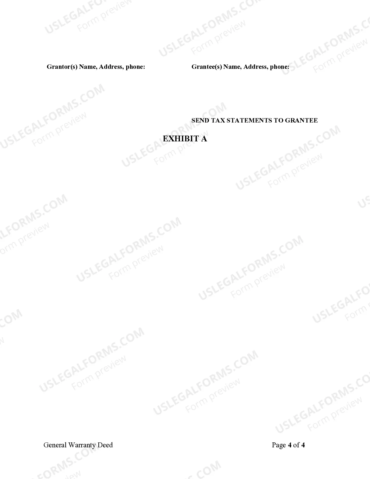 Preview Warranty Deed from Husband to Himself and Wife