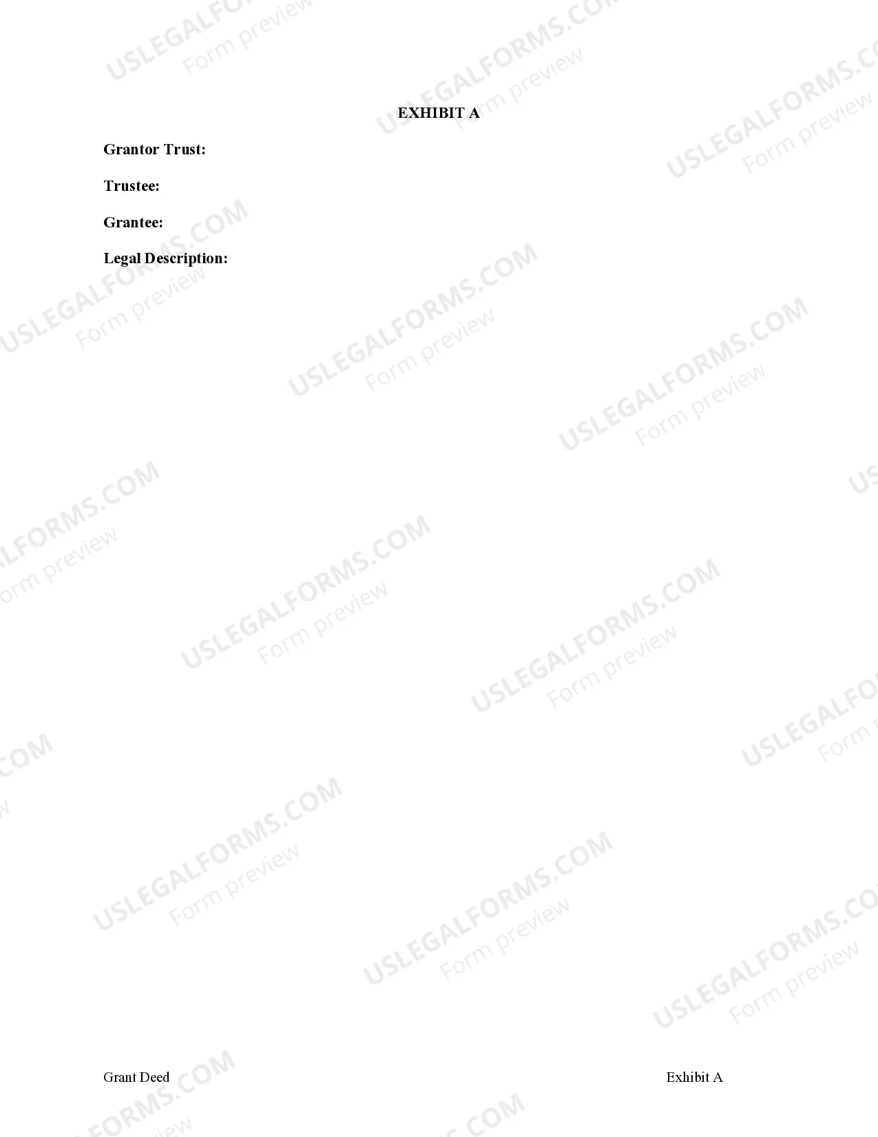 Preview Warranty Deed from a Trust to an Individual