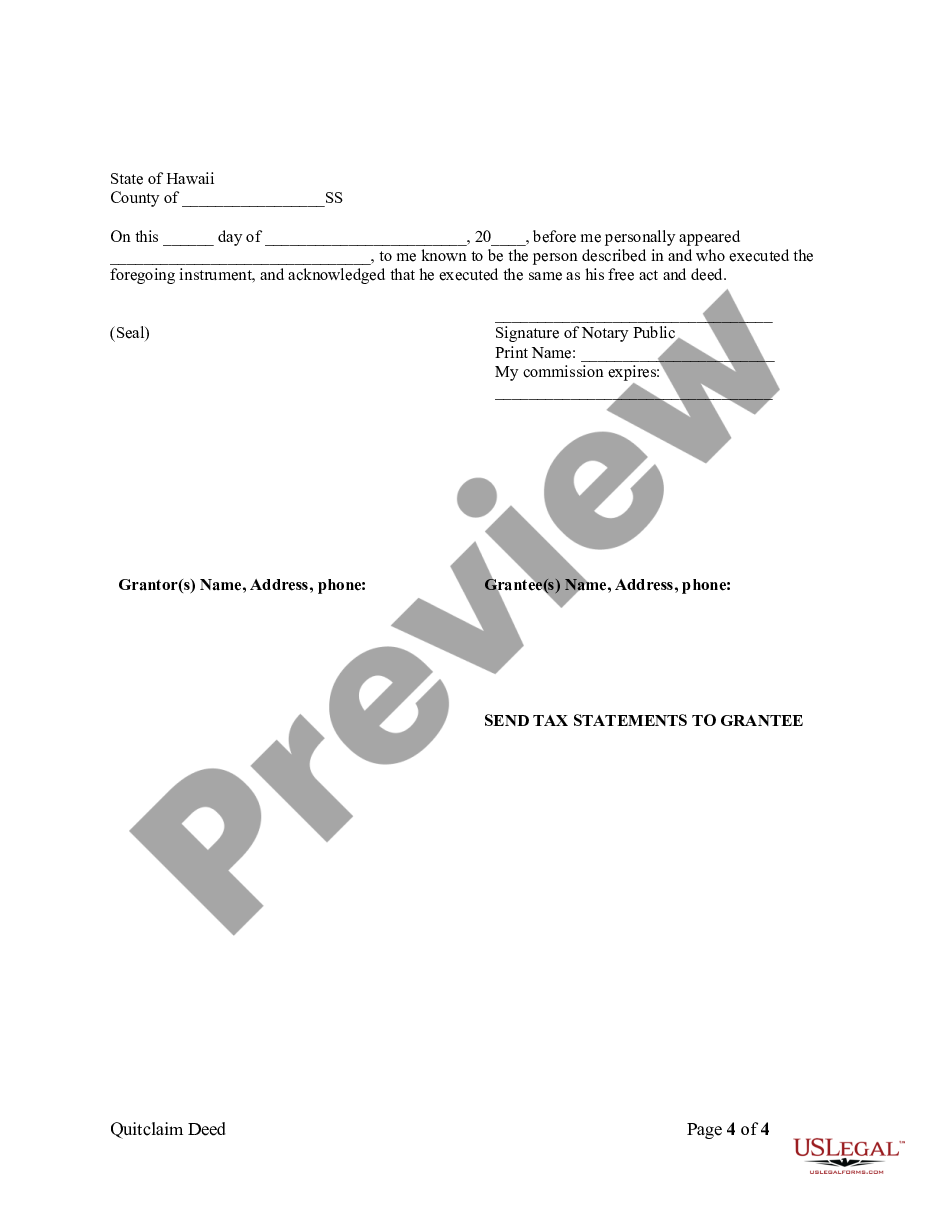 page 3 Quitclaim Deed by Two Individuals to LLC preview