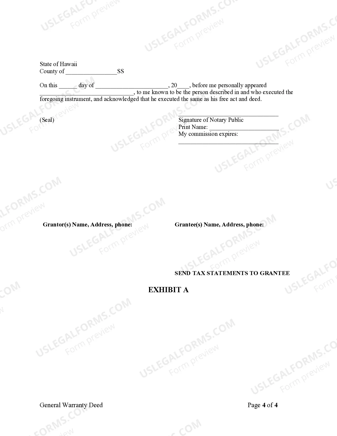 Preview Warranty Deed from two Individuals to LLC