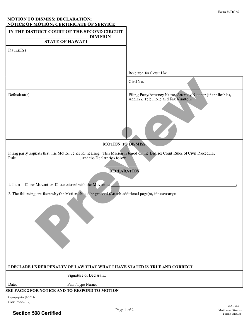 motion for voluntary dismissal form illinois