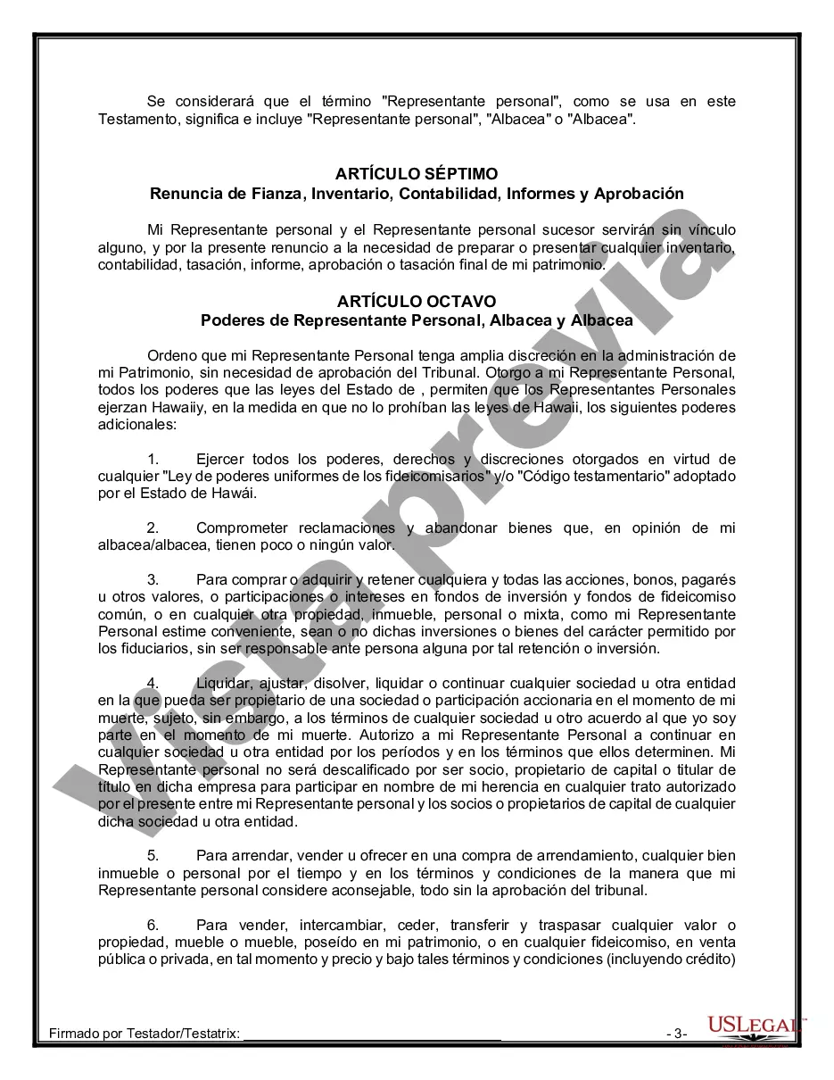 Preview Testamentos mutuos que contienen última voluntad y testamentos para personas solteras que viven juntas sin hijos