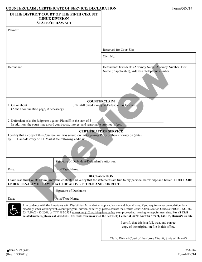 Hawaii Deed Form For Adults US Legal Forms