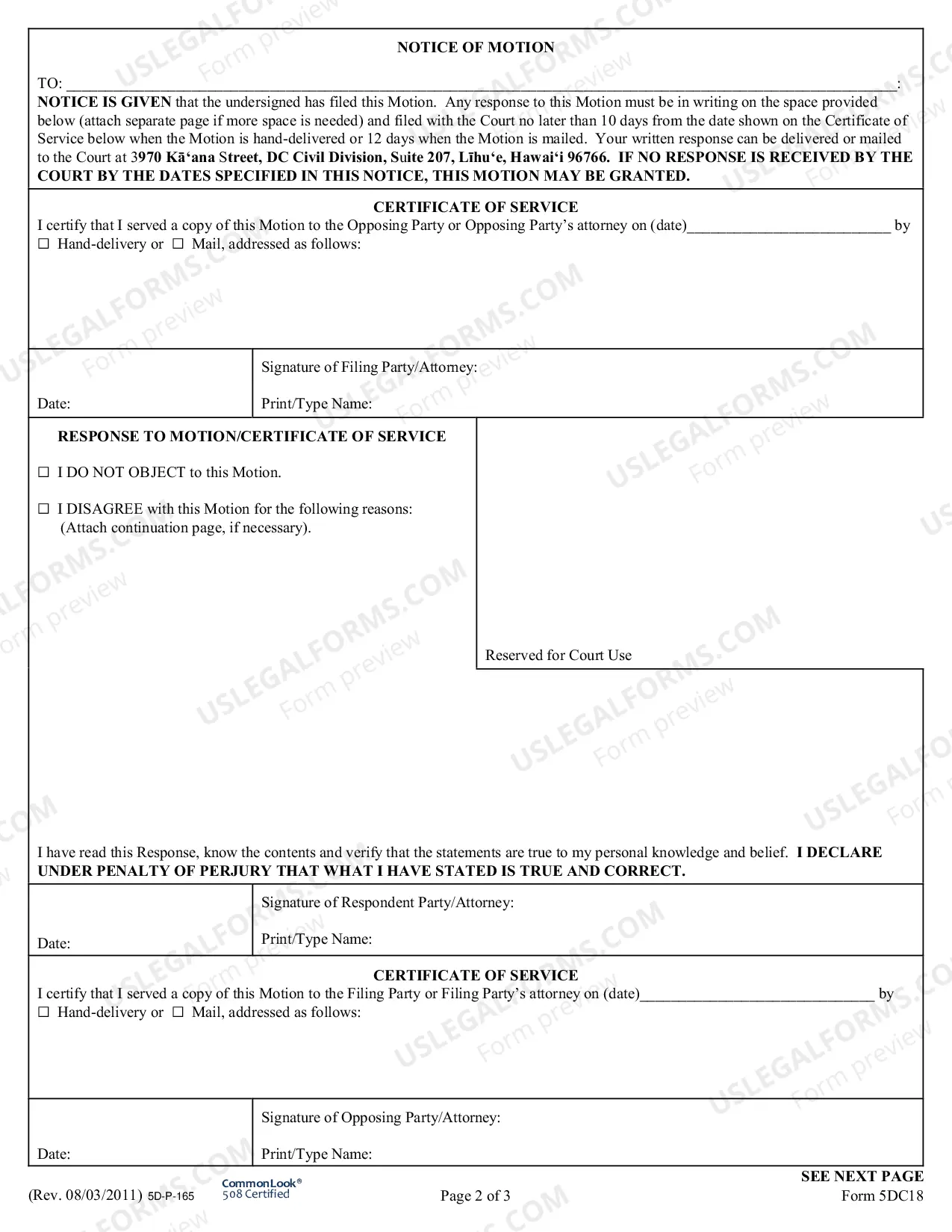 Preview Motion for Default Judgment - Non-Hearing - Default