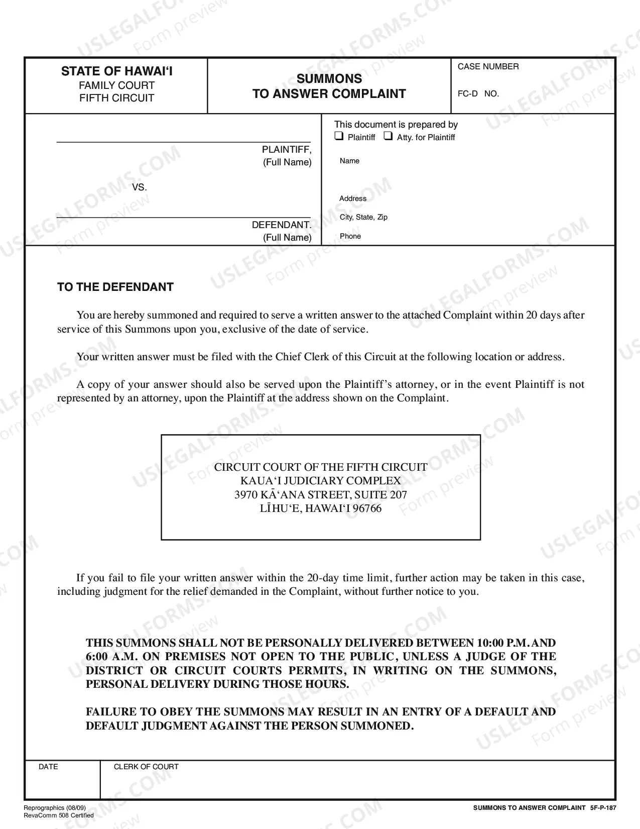 Preview Uncontested Divorce Forms - Without Children