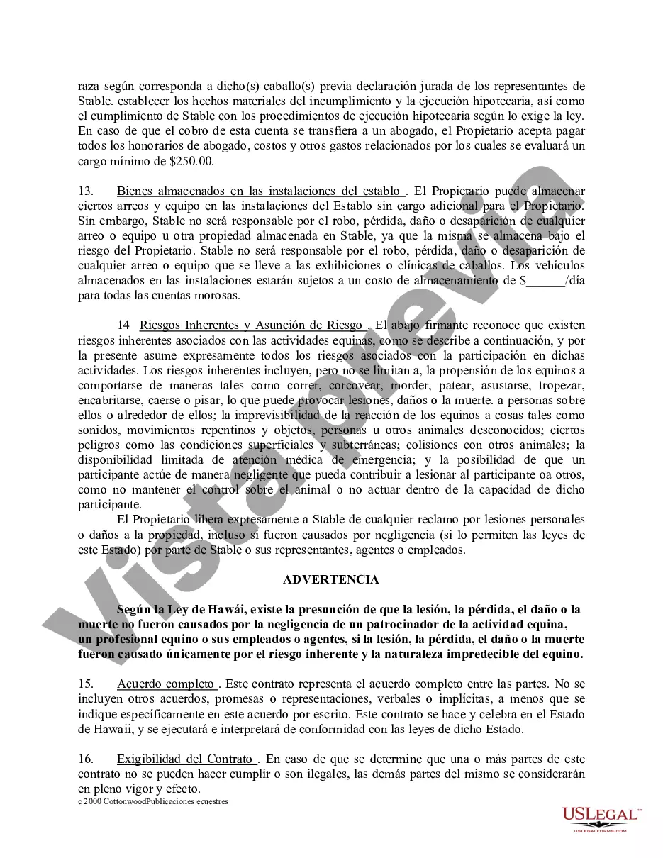 Preview Paquete de formas equinas de caballos hawaianos