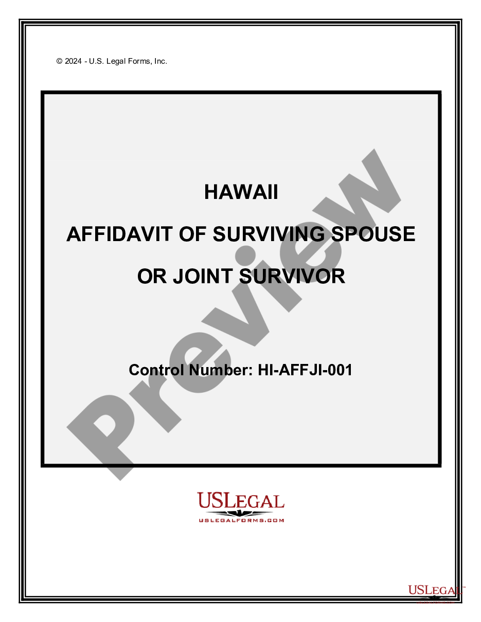 Survivorship Affidavit 6784