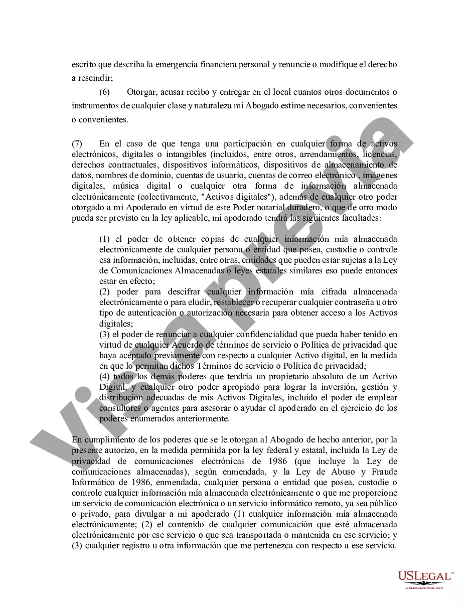 Preview Poder especial