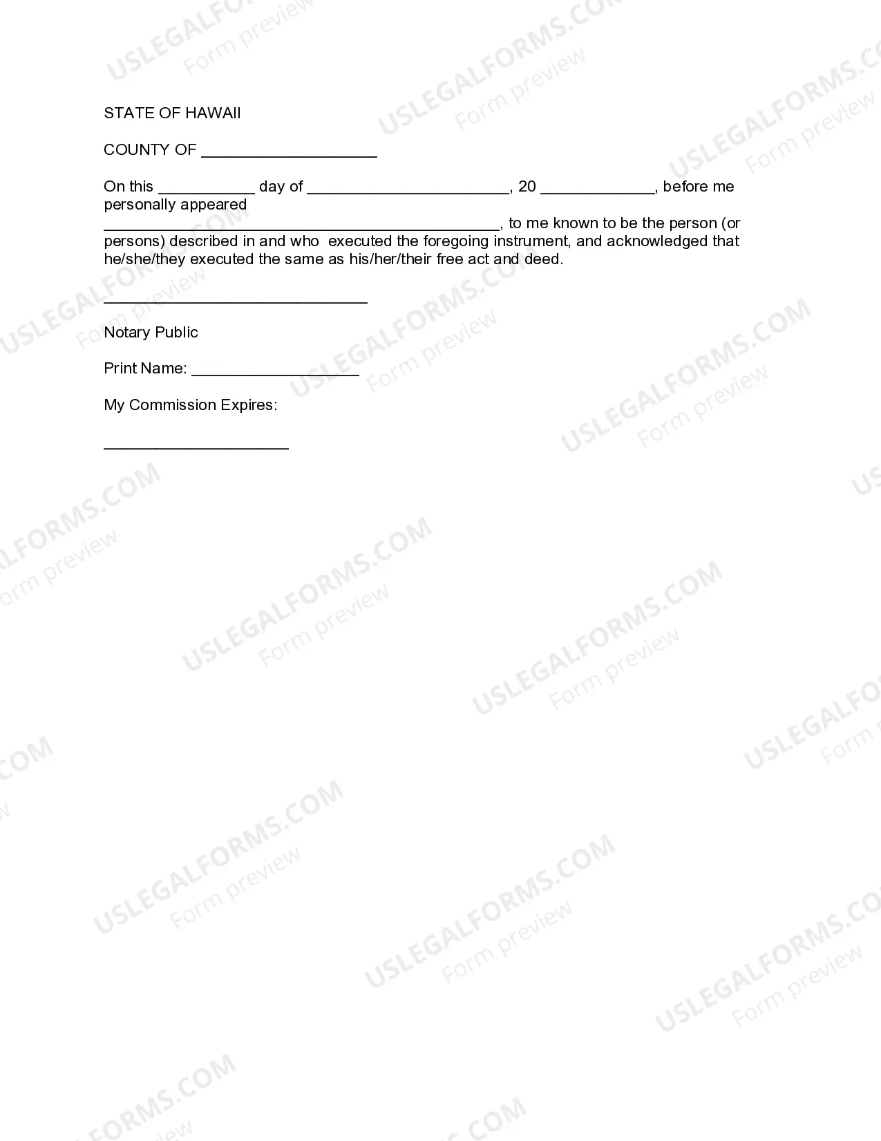 Preview Amendment to Living Trust