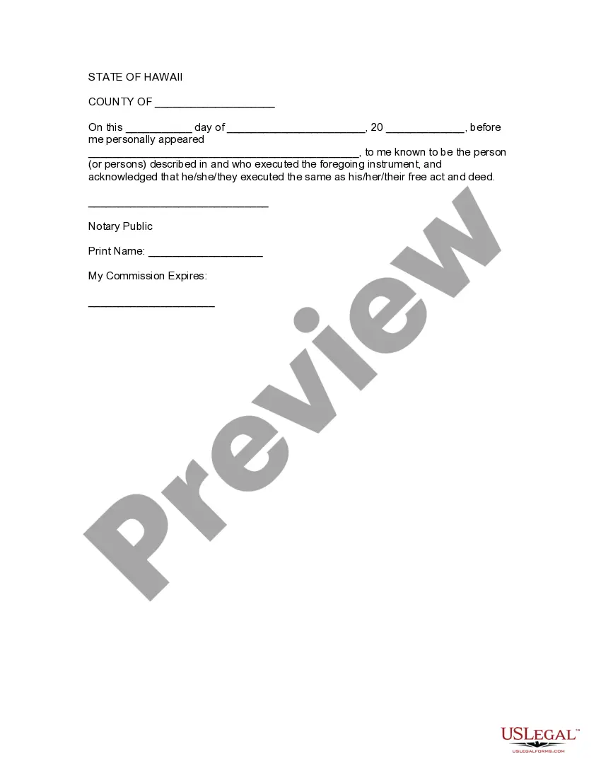 Preview Letter to Lienholder to Notify of Trust