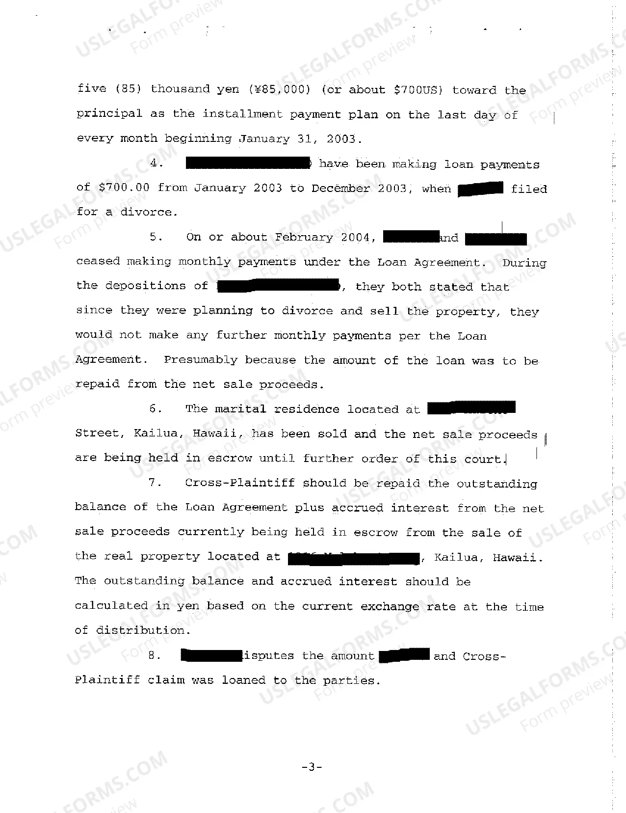 Preview A48 Cross-Plaintiff's Settlement Conference Statement