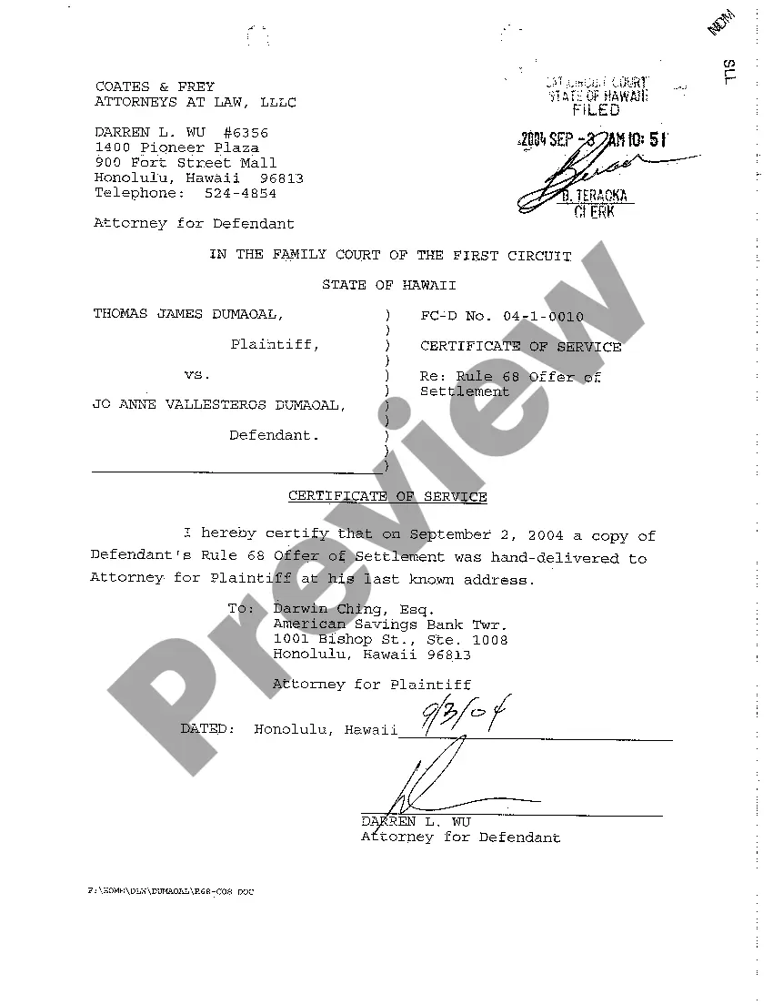 Preview A26 Stipulation regarding Defendant's Motion and Affidavit for Pre-Decree Relief