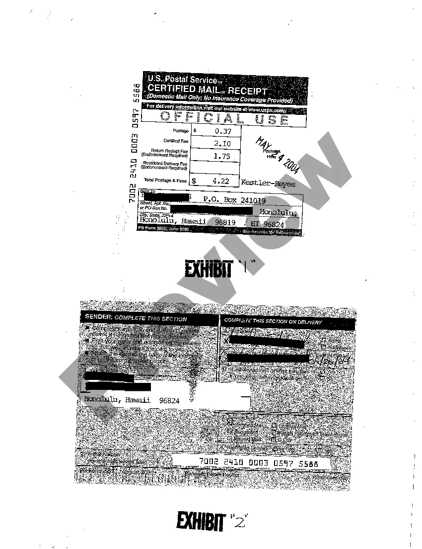Preview A31 Termination Order - Notice to Withhold Income for Child Support regarding Contested Divorce With Children