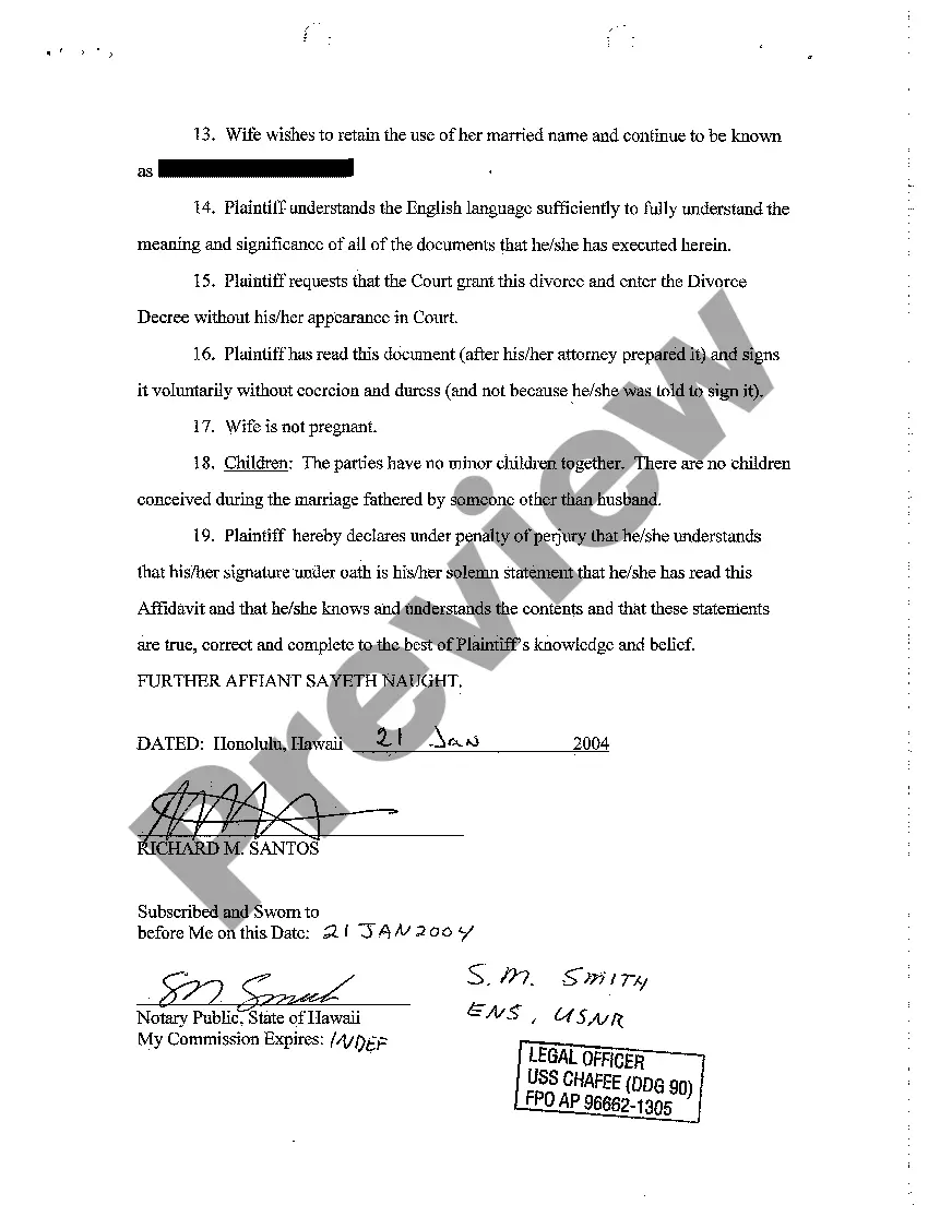 Get A02 Complaint for Divorce regarding Uncontested Divorce With No Children Preview A02 Complaint for Divorce regarding Uncontested Divorce With No Children