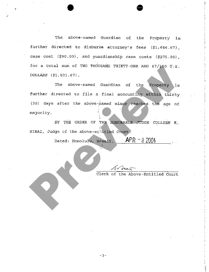 Get A07 Letters of Guardianship - Property Preview A07 Letters of Guardianship - Property