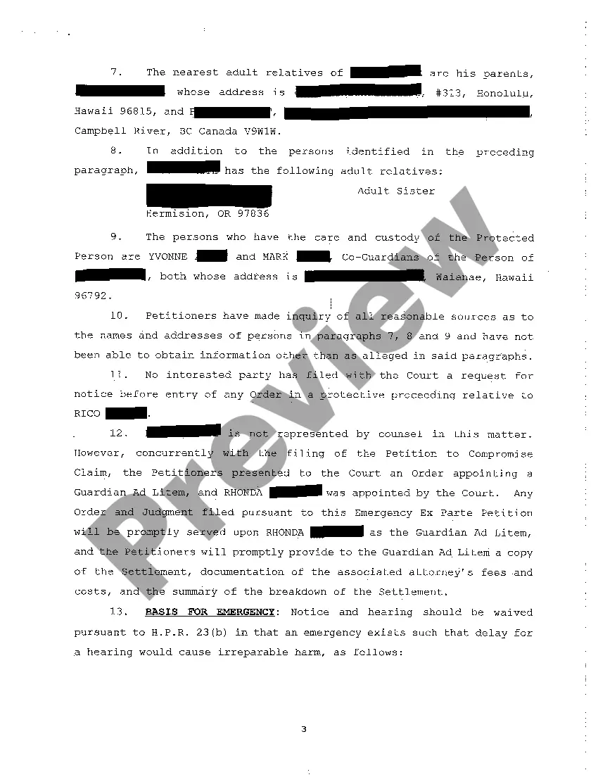Get A04 Emergency Ex Parte Petition to Seal Records Preview A04 Emergency Ex Parte Petition to Seal Records