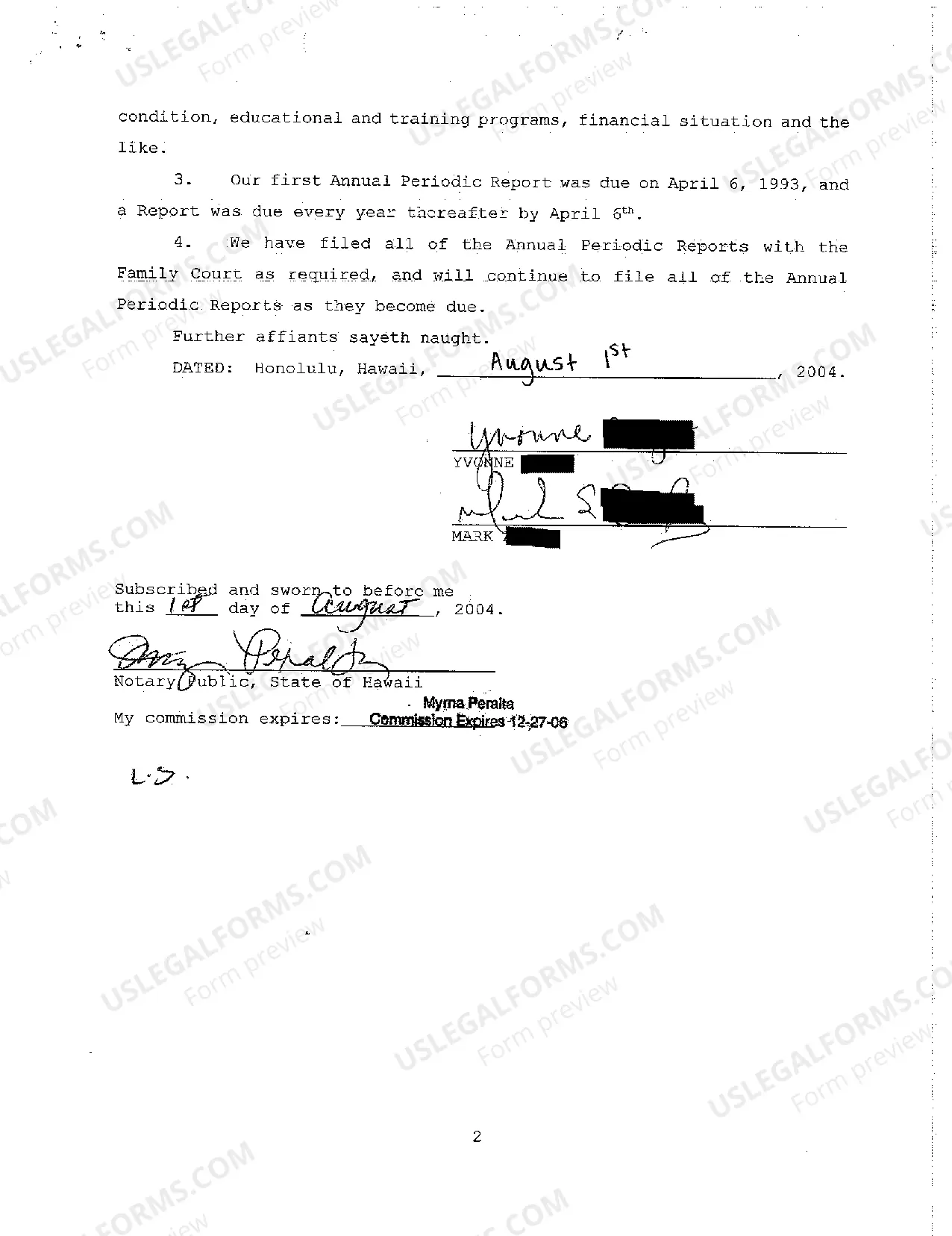 Preview A13 Letters of Special Guardianship - Property